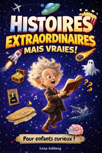 Histoires Extraordinaires, mais Vraies !: Plus de 40 Histoires et anecdotes incroyables et captivantes pour enfants et ados !