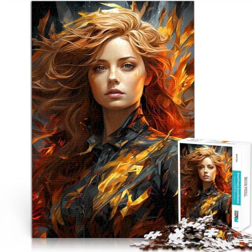 Quizspiel weibliche Kriegsgöttin 2000-Teile-Puzzle für Teenager 70x100cm Jedes Stück ist einzigartig – Anspruchsvolles Familienspiel für ab 14 Jahren