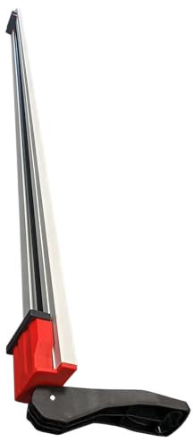 Surebuild UK Heavy Duty Track Cut Guide Clamp, 1250mm Length, 120kg Clamping Force, Aluminium Profile