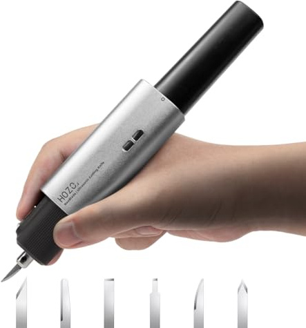 NeoBlade Wireless Ultrasonic Cutter – 40kHz Vibration, 40W Smart Power, Replaceable Battery, Turbo Cooling, LED Light, 2 Cutting Modes, for 3D Printing, Resin, Dental, Carbon Fiber,Acrylic & DIY