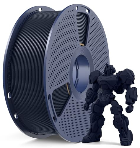SUNLU PETG Filament 1.75 mm, Hochfestes 3D Drucker Filament PETG, Unübertroffene Haltbarkeit und Flexibilität, 3D Druckfilament 1,75 mm, Passt für die meisten FDM 3D-Drucker, 1kg Spule, Mitternacht