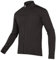 Endura Xtract Roubaix Long Sleeve Cycling Jersey | Breathable | Soft Feel Fabric | Moisture Wicking | Athletic Fit | Rear Pockets | Zipped Pockets Jersey, Black, L