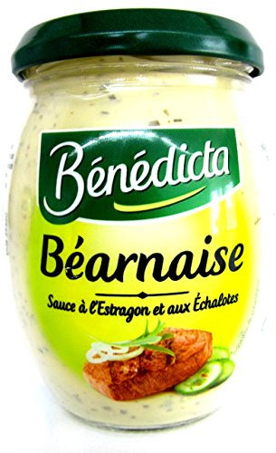 Bénédicta Sauce béarnaise, à l'estragon et aux échalotes - Le pot de 260g