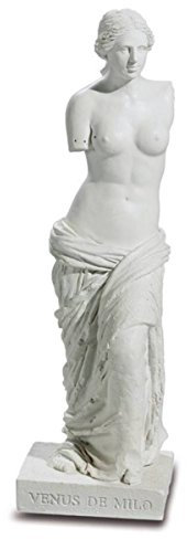 Isideco Statue Figur Venus von Milo weiß 20cm