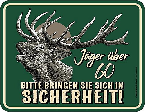 Jäger - Fun-Schilder - Jäger über 60