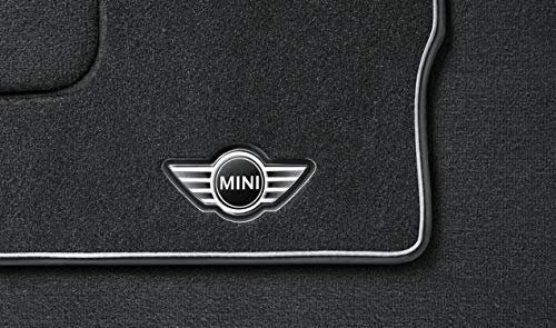 Original 4 Teilig MINI Fußmatten Textil anthrazit mit Trittschutz R60 Countryman R61 Paceman