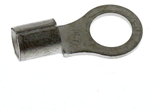 25 Stück SeKi Ringkabelschuhe 10-16mm², M10 I Quetschkabelschuhe unisoliert I für mehr-, feindrähtige Leiter I Presskabelschuh aus verzinntem Kupfer