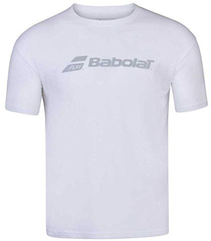 Babolat Herren Exercise Tee Men T-Shirt, Weiß, XXL