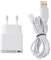 Sigor Easy Connect Ladekabel inkl. Netzteil - Magnetisches Ladekabel für alle Akkuleuchten mit Easy Connect-Anschluss, Länge 1,2m, weiß