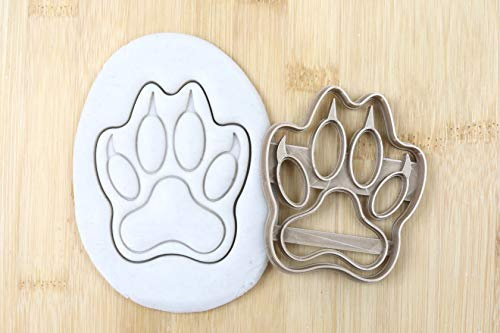 Cookie Cutter Fondant Keksstempel/Ausstechform Keksausstecher Plätzchen Wolf Paw ca. 8cm