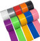 Yur1help Nastro Adesivo Colorato 10 Rotoli, Nastro Isolante Impermeabile, Colorato Nastri Adesivi Includere Bianco Blu Verde Rosso Nero Rosa Arancia Giallo Viola Argento (50mm x 9.1m)