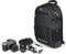 Lowepro Adventura BP 150 III, Camera Backpack with Tripod Holder, 11 Tablet Pocket, Back Side Access, for Mirrorless Camera, Compatible with Fujifilm Xt200, Canon M50 MII, EOS R10, Nikon Z50, Black
