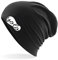 huuraa Beanie YOLO You only live Once Geschenk Unisex Wintermütze Black YOLO Geschenkidee