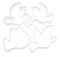 Set colombe pasquali - Cookies cutter - Tagliabiscotti