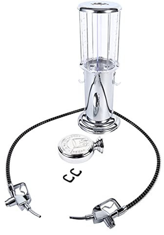 Bar Ausstattung Doppel Pistole Metall Gas Pumpe Zapfpistole Bier Wein Spirituosen Spender Soda Getränk Gießer für Bars Restaurants und Home Entertaining