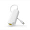 Adaptateur Lightning vers Ethernet compatible avec tous les iOS, PoE vers Lightning avec charge 10 W pour iPad/iPhone/iPod, alimentation et données 2 en 1 RJ45 Port vers Lightning Adaptateur, 10/100