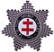 In Hog Signo Vinoes Metall Brosche Pin Mosonic Ritter Templer Brosche Blume Form Medaille Zubehör