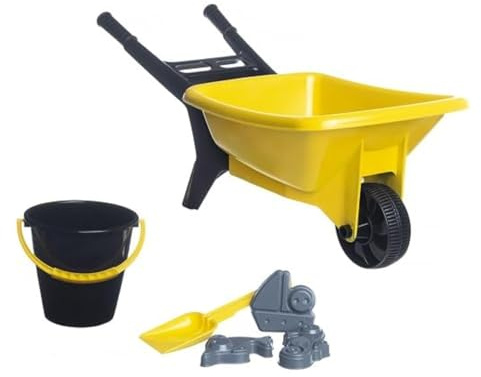 PLASTO Wheelbarrow set yellow