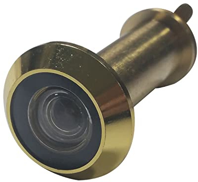 VASALAT 1186 SAL-LATON-PULLIDO Türgucker ø 14 mm, Weitwinkel 200°, TS 35-55 mm, Messing poliert,