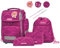 Schneiders Ergolite Cute Vibes Mädchen Schultasche - 9-teiliges Set, Orthopädisch geprüft, mit LED-Leuchtstäben, nachhaltig & ergonomisch