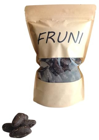 FRUNI Datteln Zartbitter | Datteln mit Zartbitterschokolade | 1 KG