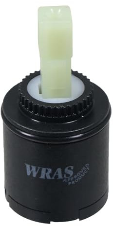 SPARES2GO Mixer Tap Cartridge 30mm Single Monobloc Sink Basin Bath Hot Cold Water Valve