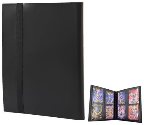 album Porta Carte Collezionabili, Raccoglitore Carte 4 tasche 160 carte, Tasche Raccoglitore Carte, Album Carte, box Album Pokemon, YuGiOh, ecc