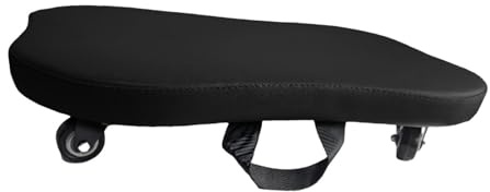 Folpus Pilates Rollen Balanceboard mit Rädern – Verbesserung des Gleichgewichts – Fitnessgerät – Rumpfstabilisierungsbrett, Schwarz