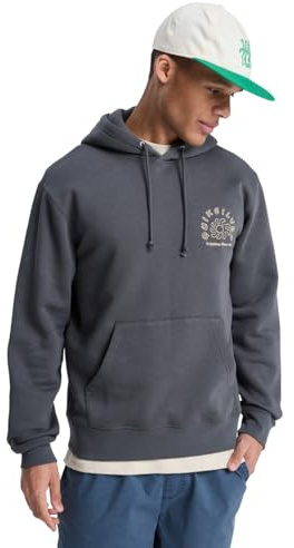 Quiksilver Salt Water Graphic - Kapuzenpulli - M - Schwarz.