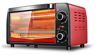 FRYH Horno Eléctrico Doméstico Pequeño Diseño De Doble Perilla Adecuado para Hacer Pan Alitas De Pollo Pizza Bistec 12 L