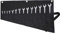 Tool pouch, Heavy Duty 16oz Waxed Canvas Wrench Roll Up Bag, Multi-Purpose Tool Pouch For Metric, SAE (Black)