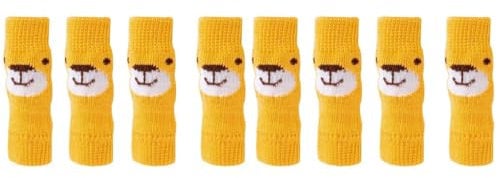 8 pcs Dog Anti Dog Leg Warmers Puppy Leg Protectors Pet Dog Socks Paws Licking