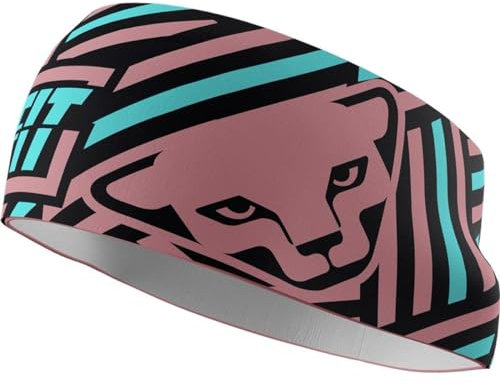 DYNAFIT Graphic Performance Stirnband für Erwachsene - Unisex - Allgemein - Fitnessbegeisterte - Mocarosa/Razzle Dazz