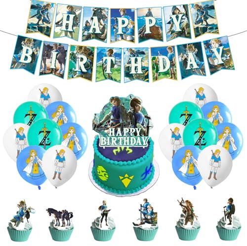 Zelda Geburtstag Deko Zelda Deko Geburtstag Zelda Luftballons Geburtstag Legend Of Zelda Geburtstag Luftballons Zelda Torten Deko Legend Of Zelda Geburtstag Girlande Zelda Geburtstag Party Deko