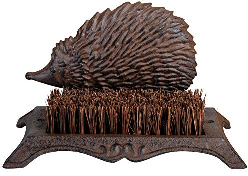 degawo Schuhabstreifer in Form eines Igel im Landhausstil aus Gusseisen