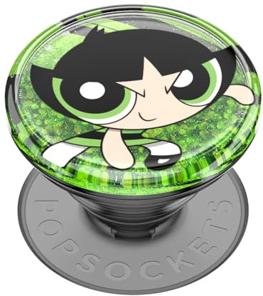 PopSockets Telefonhalter mit ausziehbarem Kickstand, haftendem Griff, Powerpuff Girls - Tidepool Buttercup