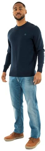 Timberland Maglione da Uomo Williams River Blu Taglia L Codice TB0A2BMMZ02