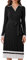 CURLBIUTY Damen Winter Strickkleid Langarm Pullover Kleid Damen Hohe Elastizität Plissee Kleid Schwarz XXL