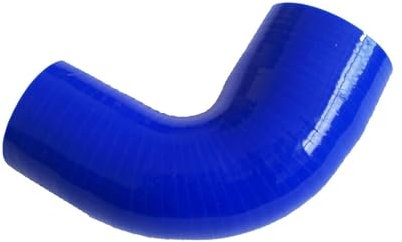 CMS 90D-ID57-63-BL - Raccordo a gomito per tubo flessibile a gomito con riduzione di 90 gradi, diametro da 57 mm a 63 mm, per tubo di aspirazione diretta universale Turbo Intercooler rinforzato a 4