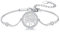 QUADRI Bracelet Femme avec Symbole de l'Arbre de Vie en Zircone Cubique - Idée Cadeau Femme pour Noël, anniversaire et Saint Valentin - Longueur 18.30 cm + 2 extensions