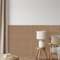 REESE Wandpaneele Eiche Natur | Abdeckleiste 125 cm | Deckenpaneele | Wandverkleidung | kein Bohren | MDF