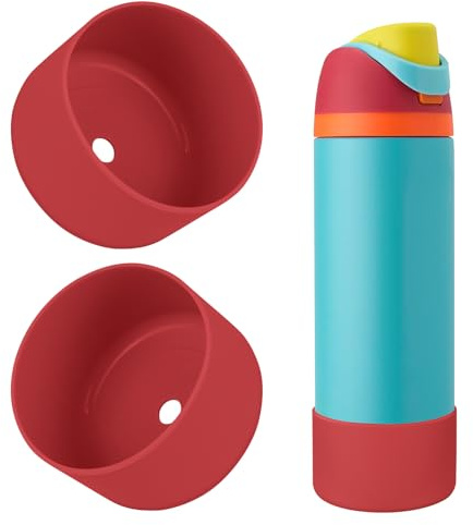 BKBY 2PCS Silicone Water Bottle Boot, Compatible with Owala 24oz 32oz 40oz, Protective Anti-Scratch & Anti-Dent No Noise Sleeve Cover for FreeSip/Twist/Flip Water Bottles