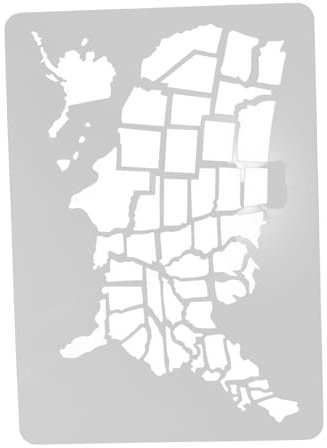 Homoyoyo Vorlage Für Flaggennebel Uns Fahnen Weltkarte Wanddekoration Schablone Wandkunstvorlage Kartenvorlage Zeichnungsvorlage Handwerkskunst-vorlage Plastik Beige