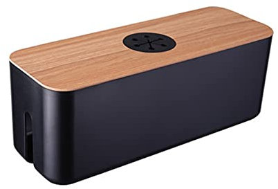 Scatola di immagazzinaggio del cavo Filo della striscia di potere per il caso Anti Socket Line Storage Bin Avvolgicavo Gestione del filo Scatola del cavo di alimentazione