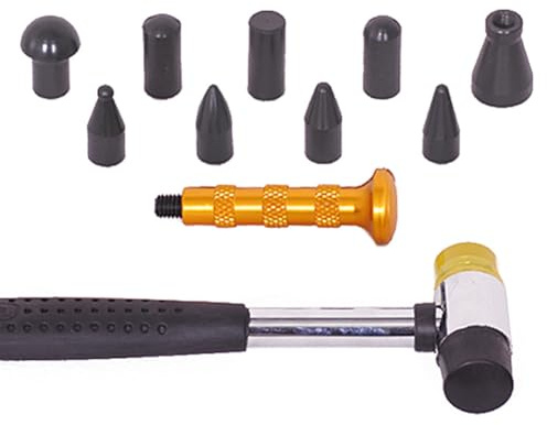 TMTGTS Dellen Hammer Ausbeulwerkzeug Auto dellen reparaturset dent Remover Karosserie Reparatur Ausbeulwerkzeuge reparatursatz für Autokarosserie Kühlschränken Waschmaschinen Warmwasserbereitern