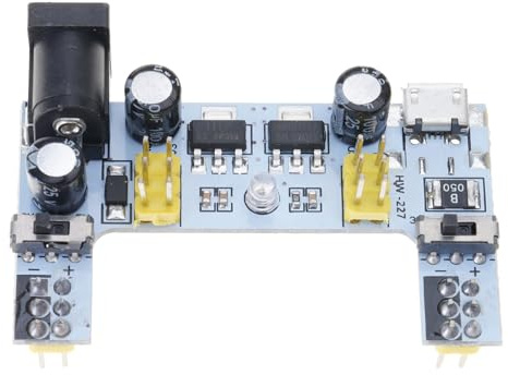 MB102 USB Breadboard Power Supply Module MB102 5V 3.3V 2 Channel Electronics Projects