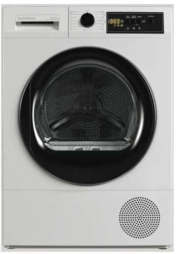 NDASC9046EV - Asciugatrice 9 Kg, con pompa di calore, Libera Installazione, Classe energetica E