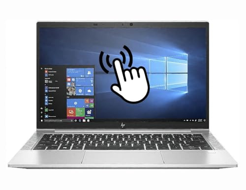 HP EliteBook 830 G7 Touchscreen Business Laptop, 13.3 FHD Notebook, Intel Core i7-10610U, 16GB RAM, 512GB SSD, QWERTY Keyboard, Windows 11 Pro (Renewed)