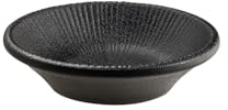 APS 85292 24er Set Schale NERO, Melamin, Ø 8 cm, Höhe 2 cm, schwarz