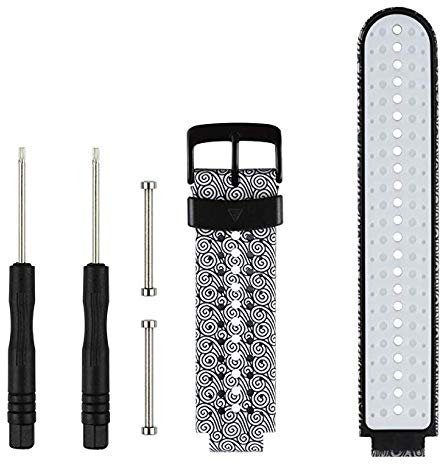 Fit-power Bracelet de rechange pour montre connectée Garmin Forerunner 220/230/235/620/630, taille unique (NEW-TYP-C)